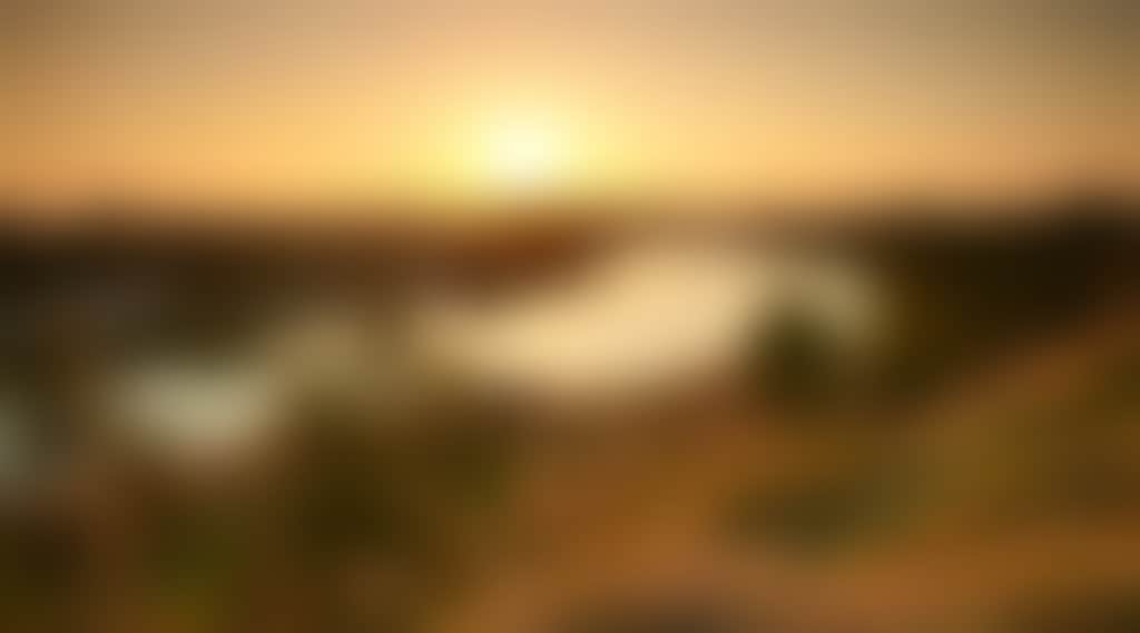 Sunset view at knob reserve walk