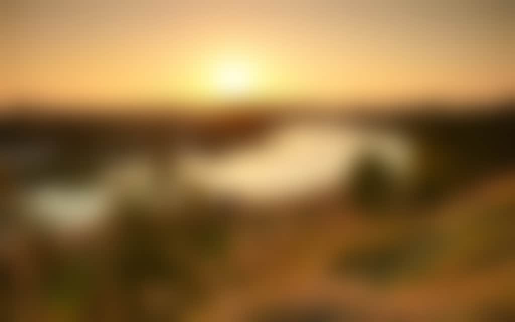 Sunset view at knob reserve walk