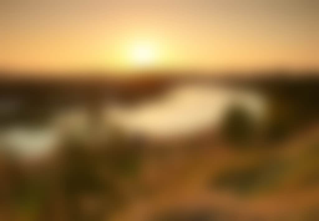 Sunset view at knob reserve walk