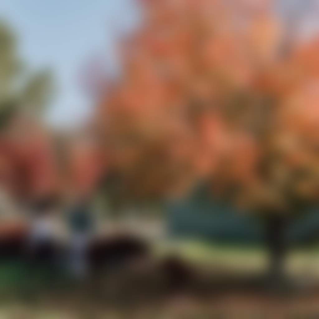 Yinnar public art statues of kangaroos under autumn trees red leaves
