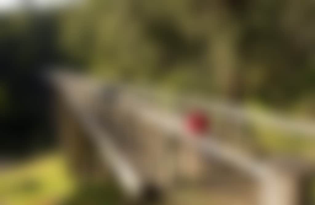Crossing the Trestle Bridge at Noojee