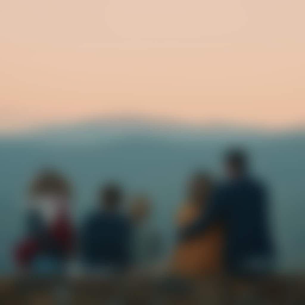 Family looking at view from Kosciusko Lookout near Omeo on Great Alpine Road Little Wonders