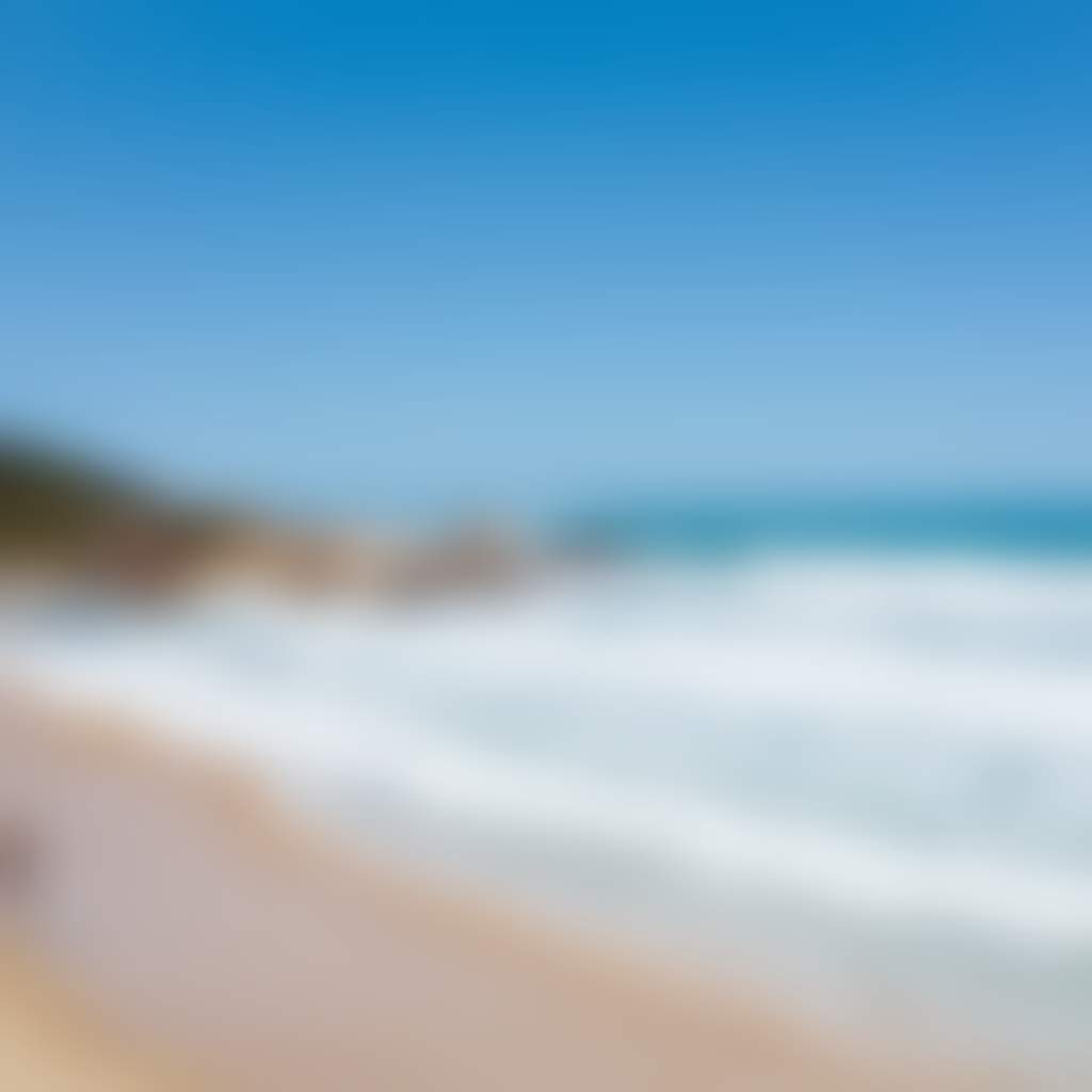 Girl walking on the beach at Cape Conran near Marlo