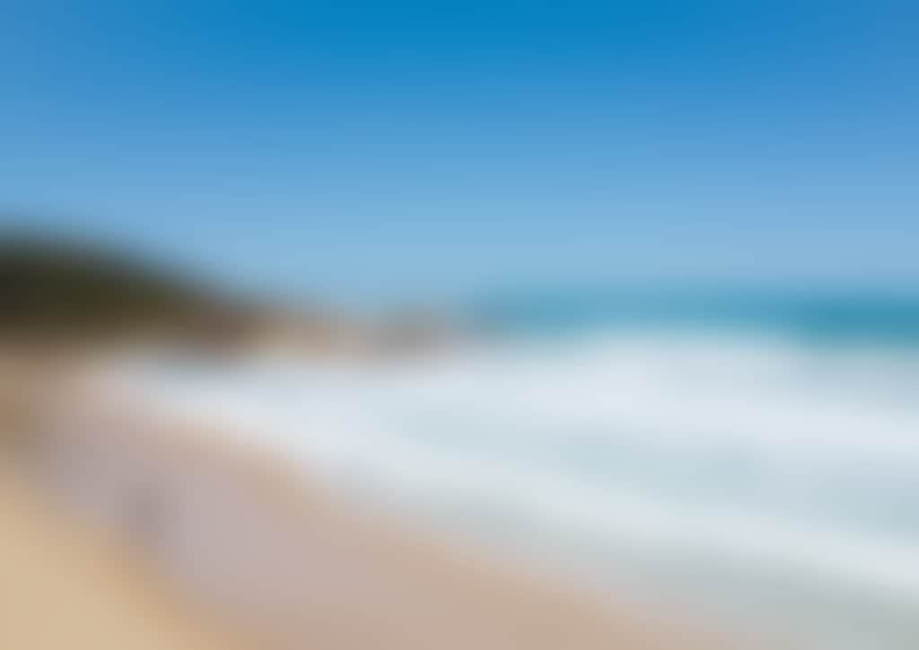 Girl walking on the beach at Cape Conran near Marlo