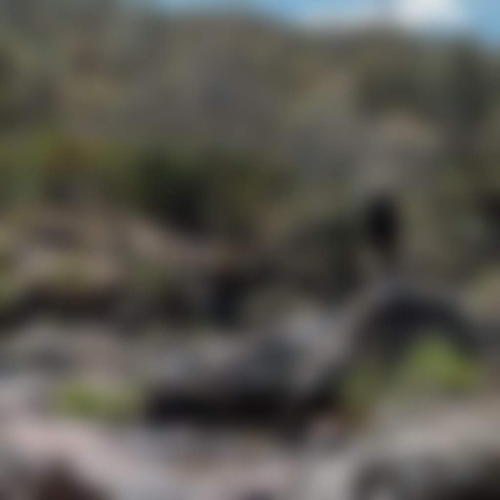 Woman standing on rocks near Little River Falls Snowy River National Park