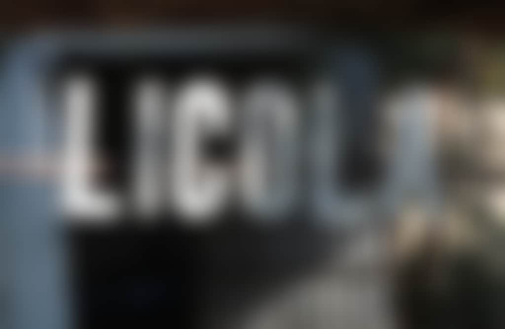 Licola sign hanging in front of shed