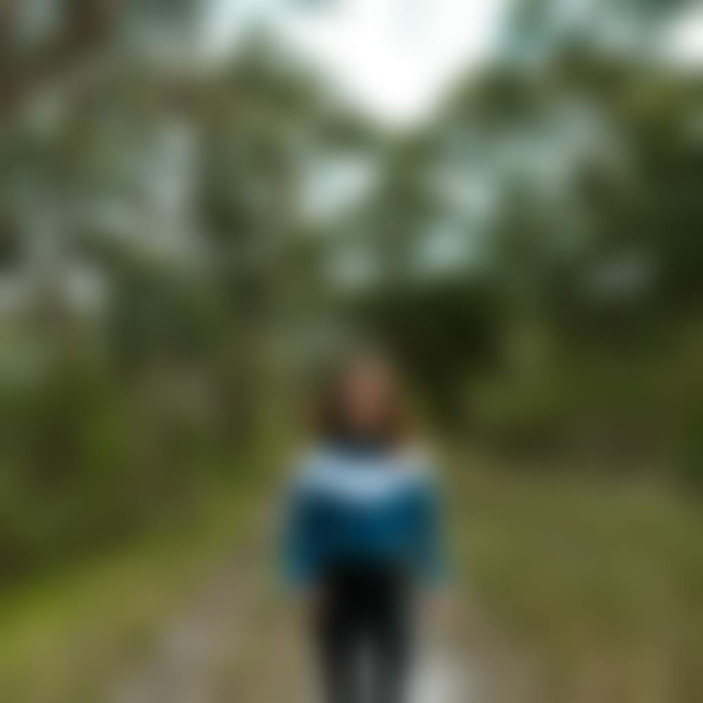 The Gurdies Reserve a woman walking along a bush trail