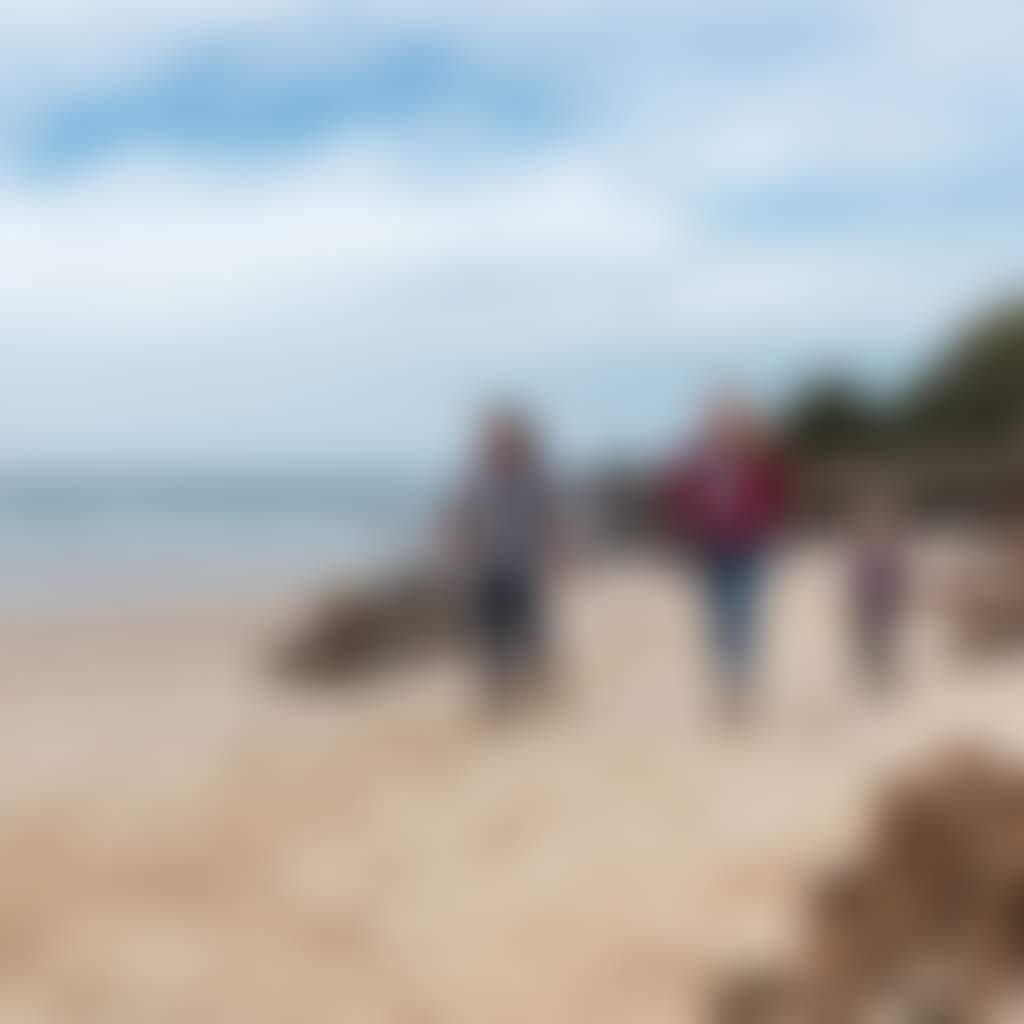 Cape Conran Family walking beach PVRESIZE 1
