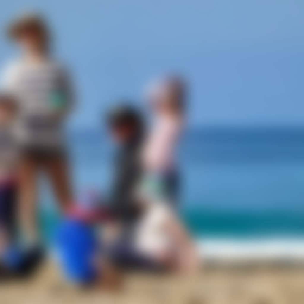 Wild Harvest Seafood Festival a family at the beach