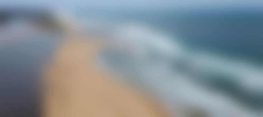 Mouth of Snowy River Mots Beach aerial