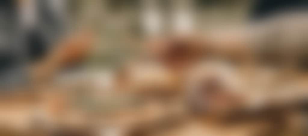 Harman Wines Wattle Bank close up of antipasto pizza and sparkling wine on table
