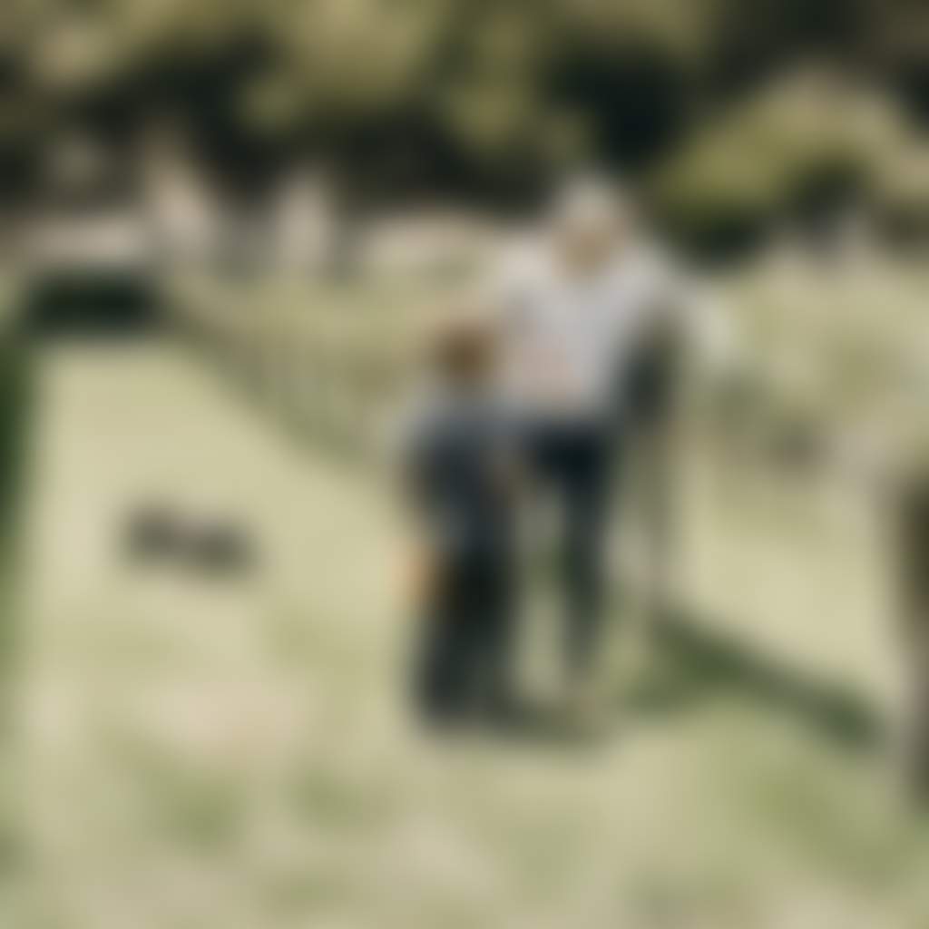 Mother and children are picking berries at maccas farm