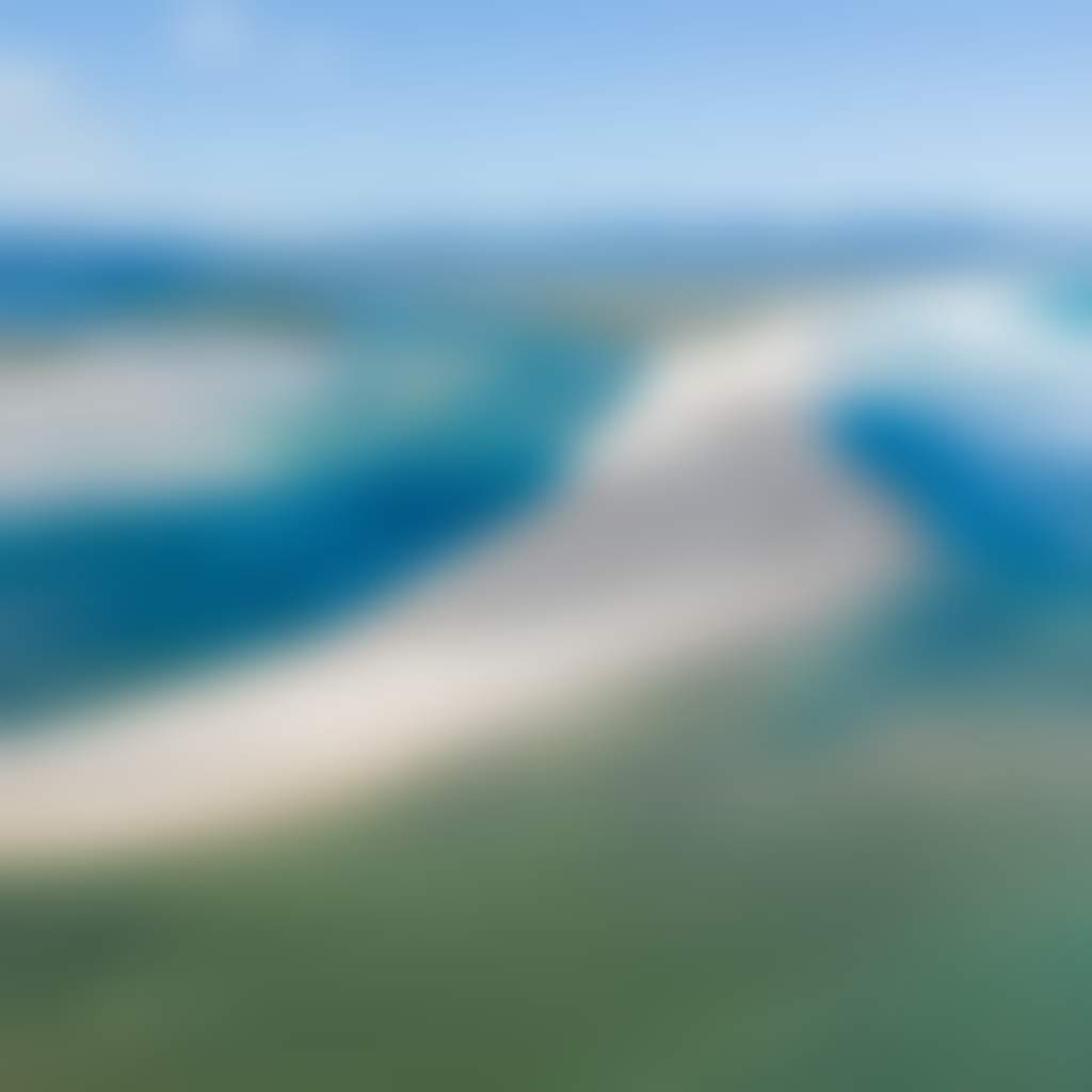 Mallacoota turquoise beach drone aerial shot