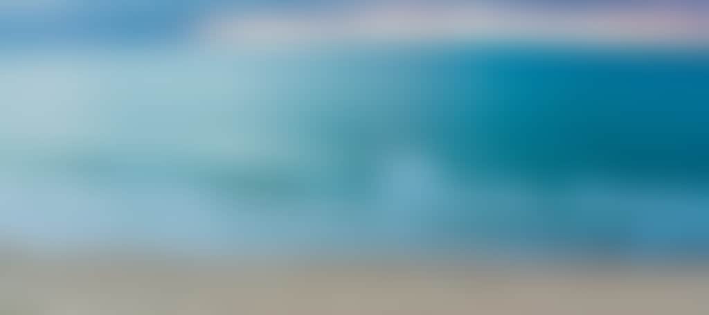 Gippsland beach with cloudy sky