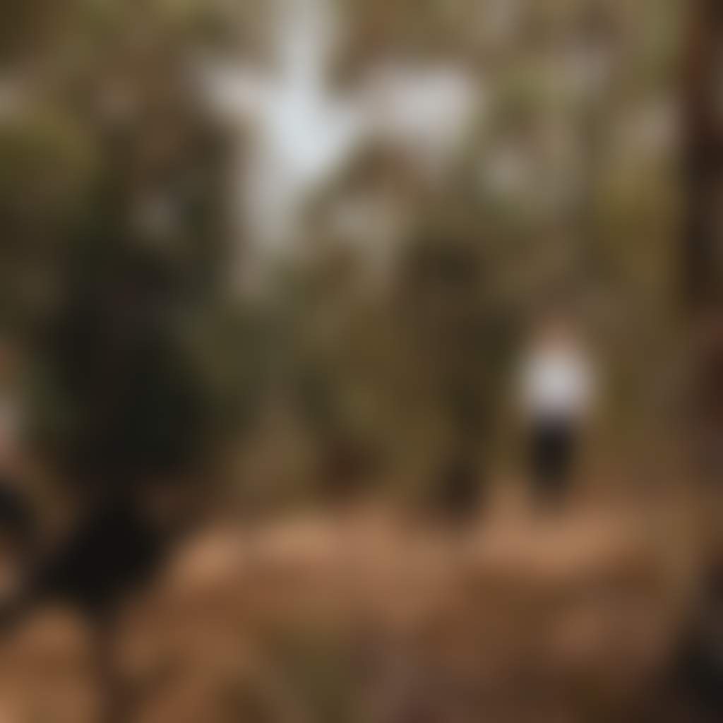 Nangara Reserve Jindivick two people walking past kangaroo sculptures