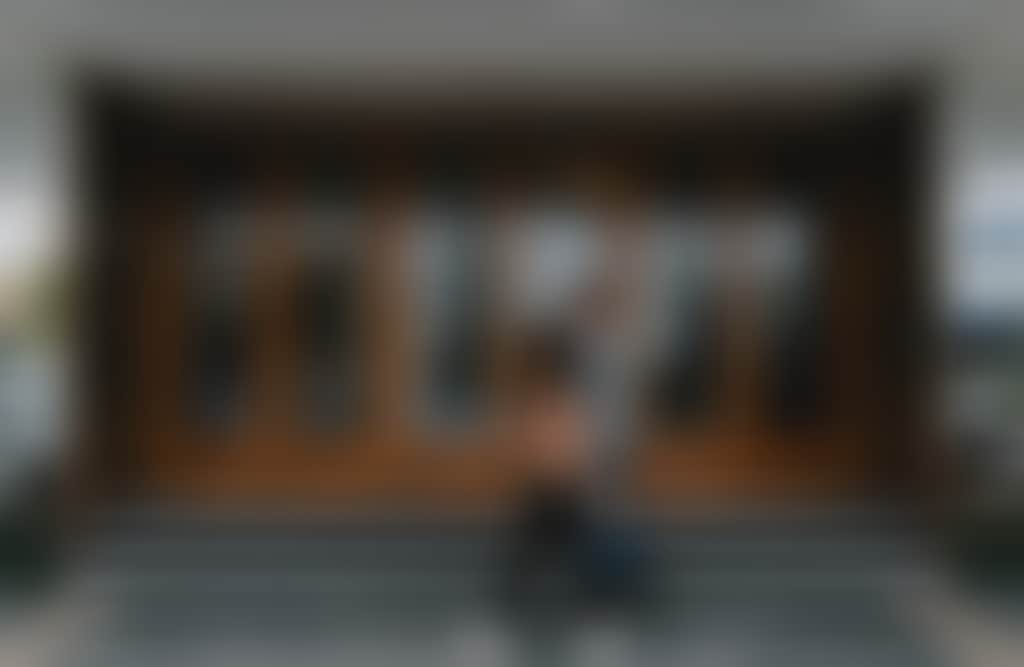 Regent Theatre Yarram couple walking past heritage building