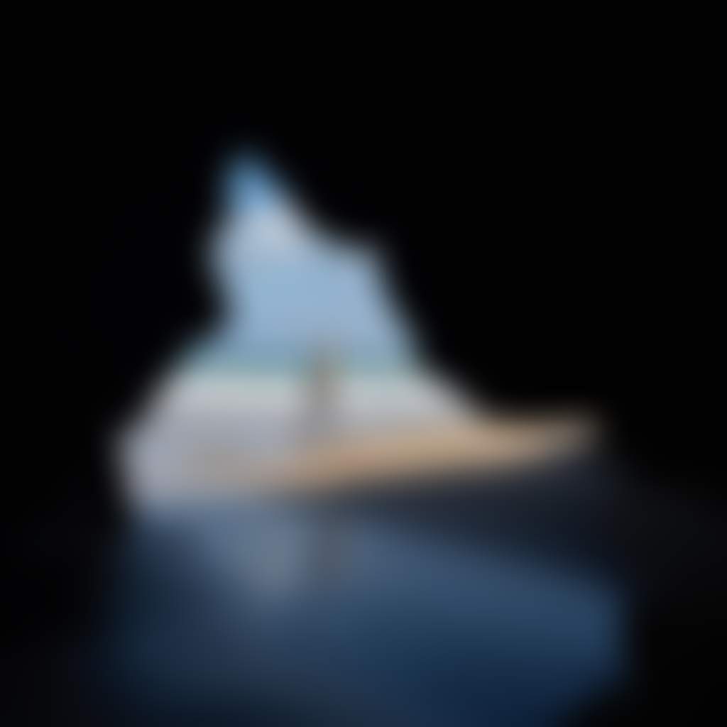 Mallacoota Secret Beach person walking past cave entrance