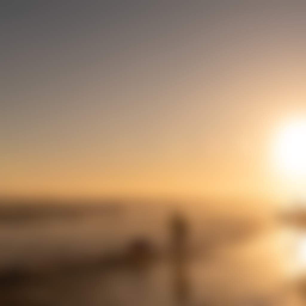 Sunset surfer and girl with dog on beach at Venus Bay South Gippsland