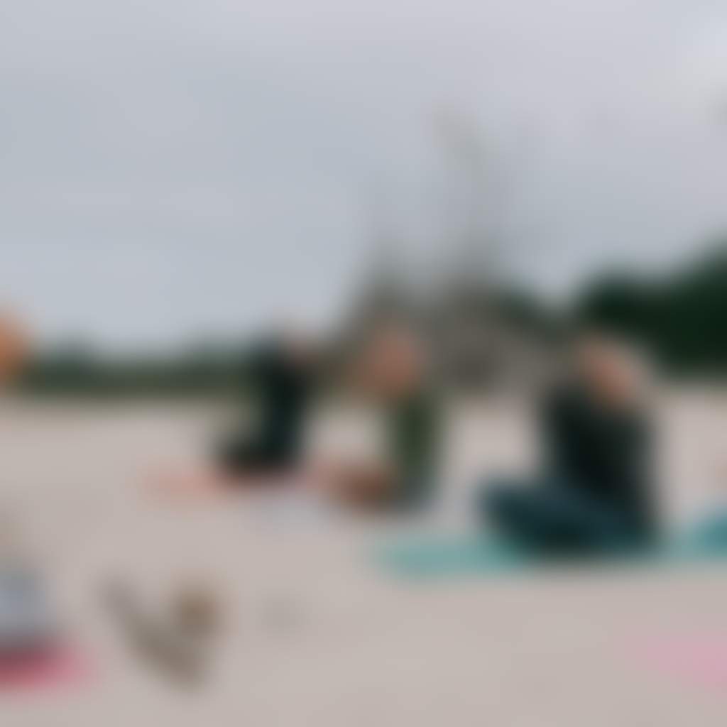 Yoga on the Beach Inverloch yoga classes with group