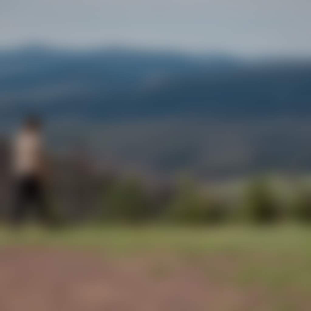 Woman walking at One Tree Hill near Buchan 1