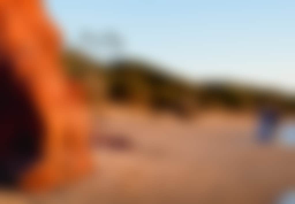 Ventor couple walking along the beach