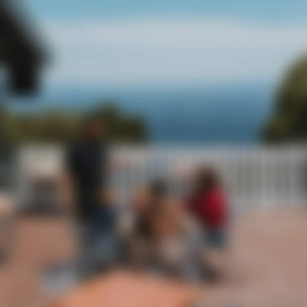 Mt Baw Baw Green Season family outside on deck