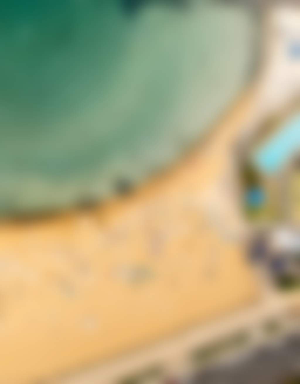 Aerial shot of Williamstown beach