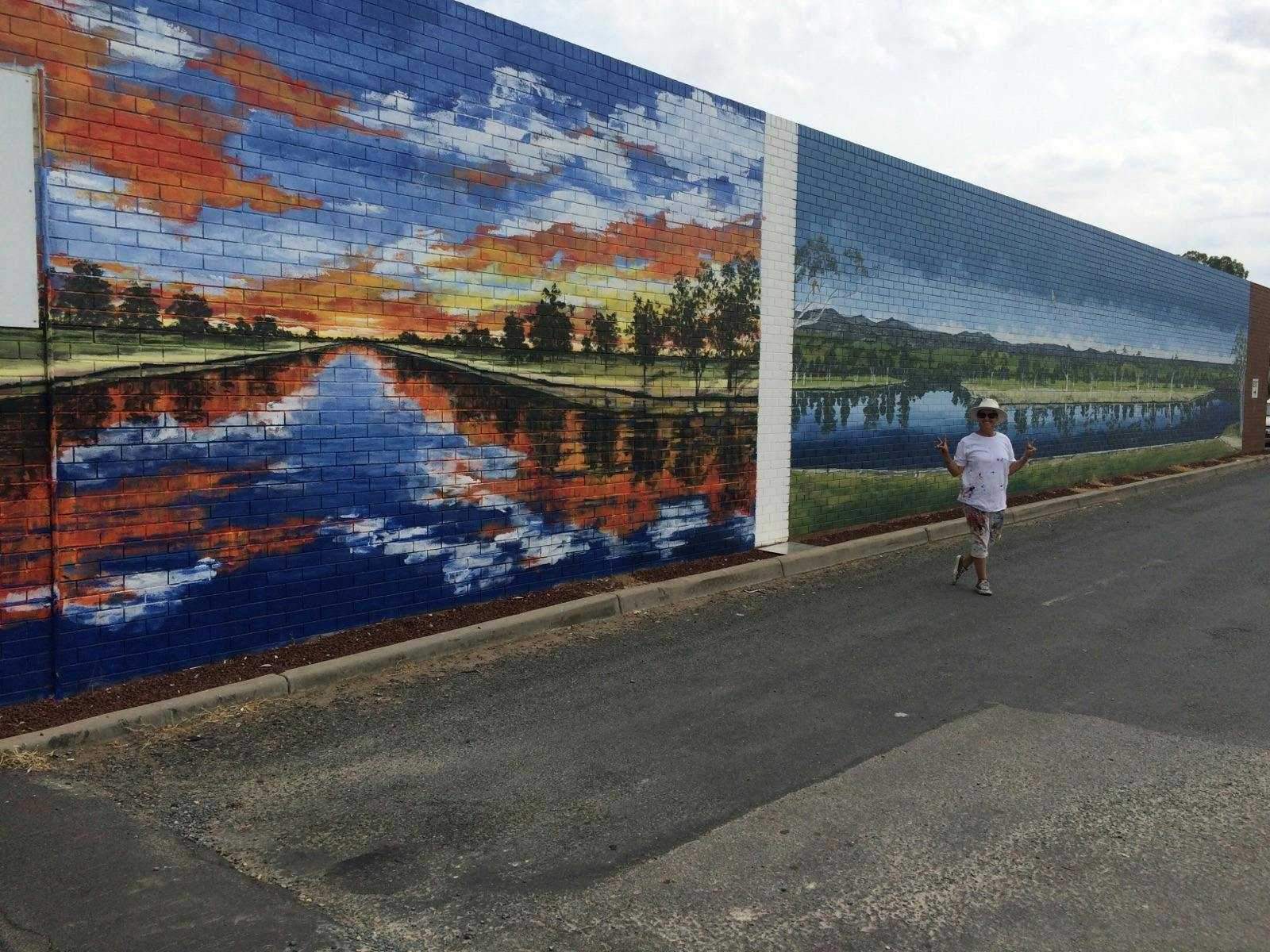 Visit the Murray | God's Country Mural