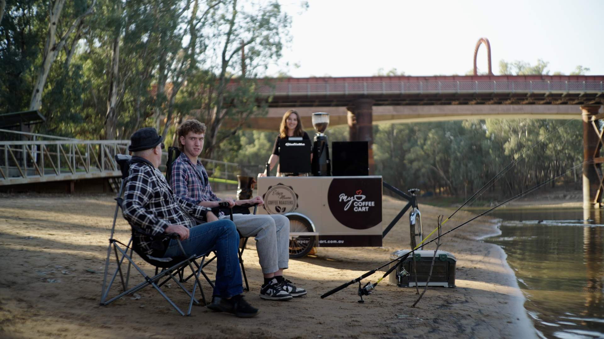 My Coffee Cart Murray River Fisherman