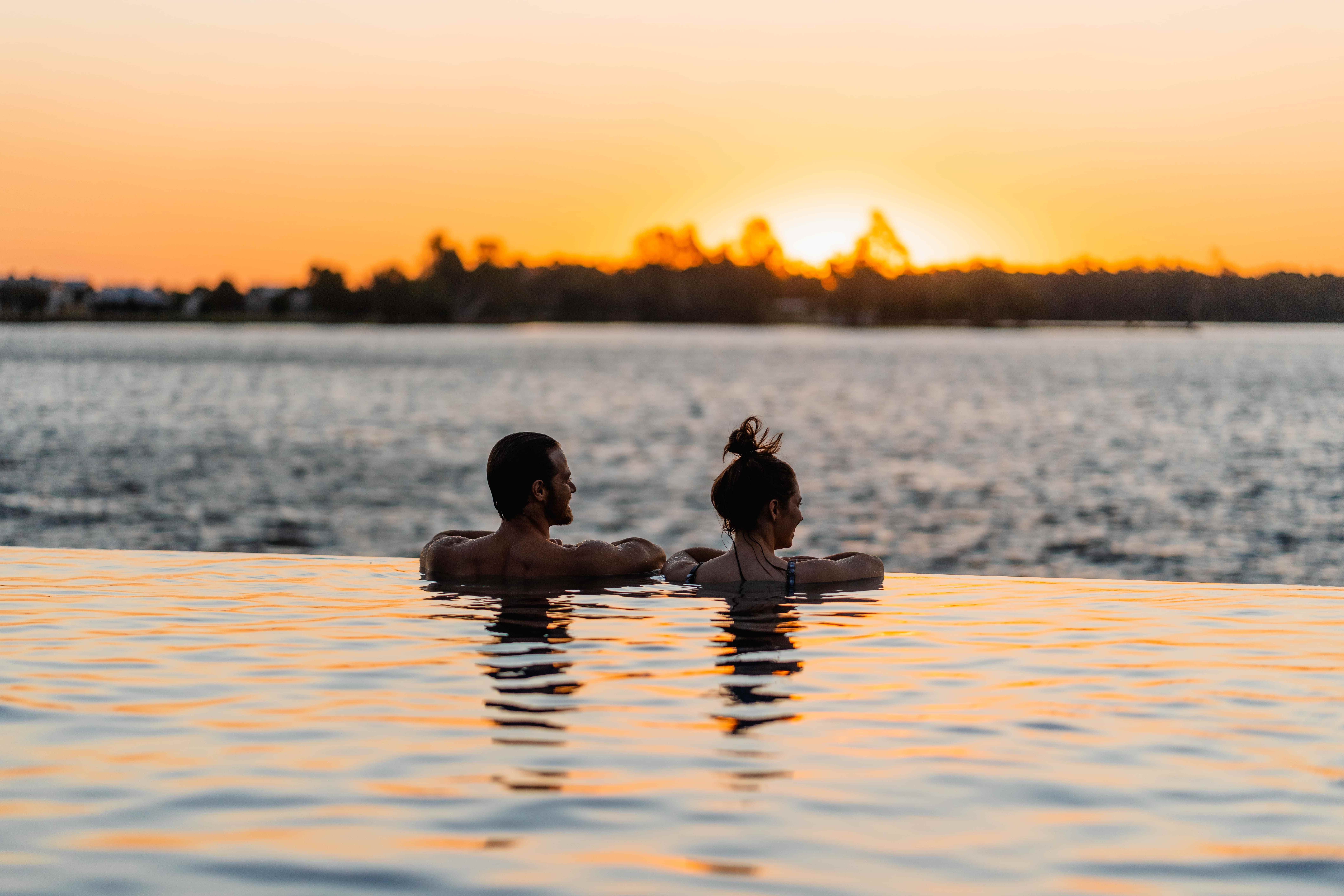 The Sebel Yarrawonga Infinity Pool Lake Mulwala