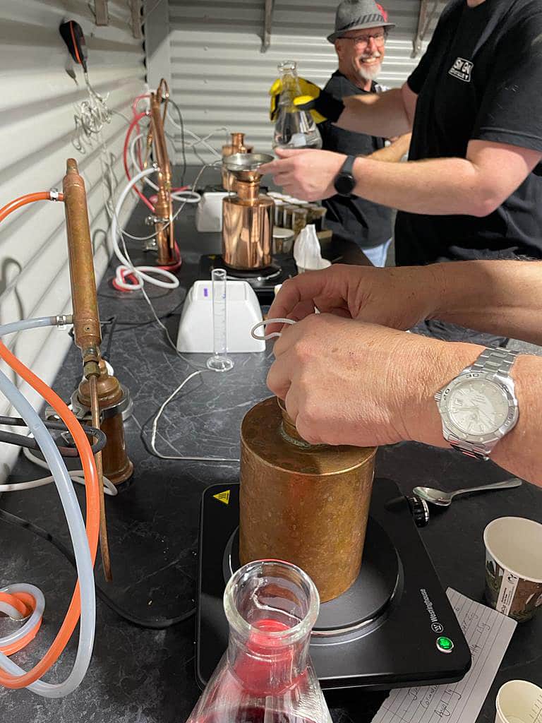 the Distiller at Sin Gin Distillery Swan Valley